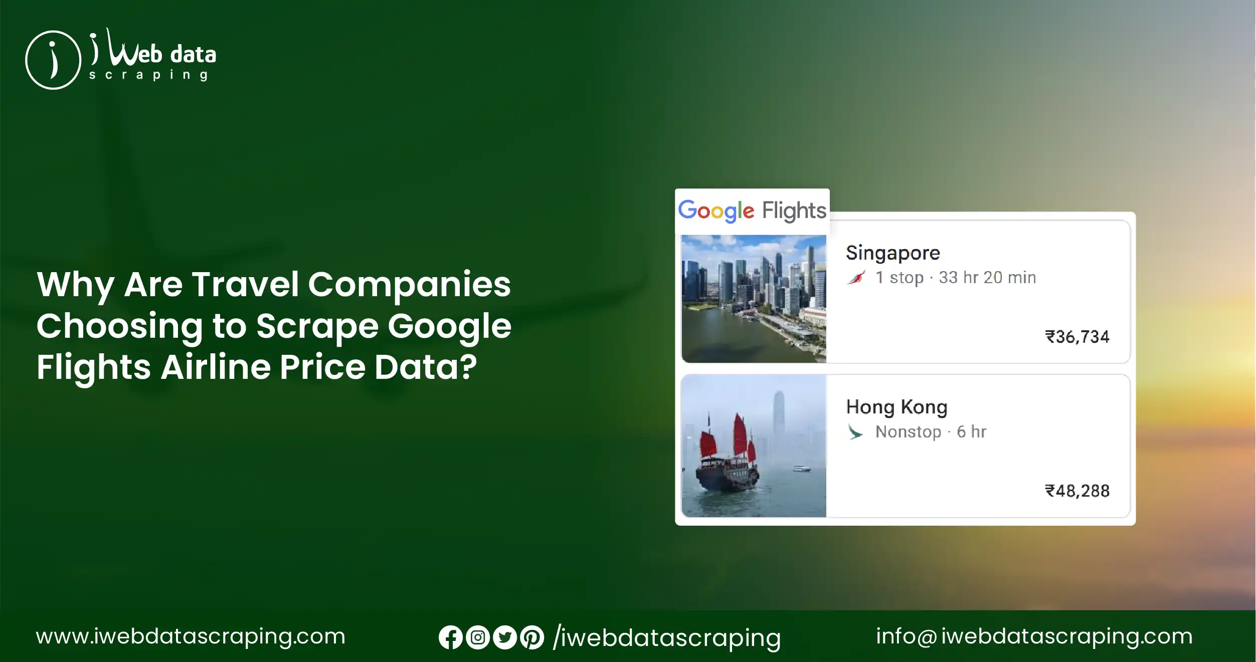 Scrape google flights Airline Price Data for Market Insights